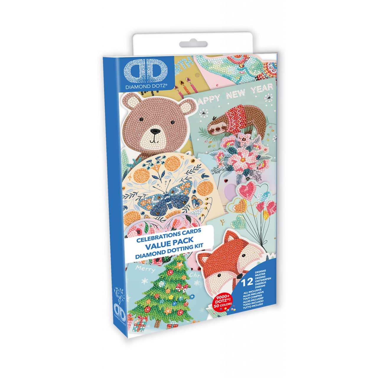 Diamond Dotz® Beginner Greeting Card Variety Pack Diamond Painting Kit